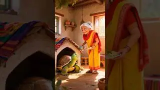 कछुए का जादू | Magical Turtle | Hindi Kahaniya | Kids Stories | #cartoon #turtle #shorts