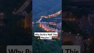 Какова НАСТОЯЩАЯ причина строительства Великой Китайской стены?