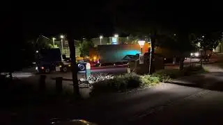 Hegmann Transit mit Br&uuml;ckenteil f&uuml;r A45 L&uuml;denscheid Ruppichteroth B478 05.08.2025 23:49Uhr 