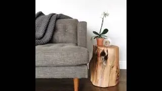 Gorgeous Tree Stump End Tables Ideas