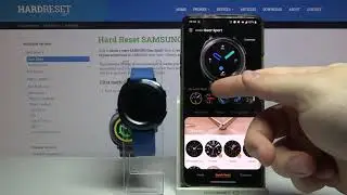 How to Change Watch Face in SAMSUNG Gear Sport &ndash; Display Customization