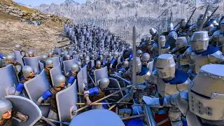 UEBS 2022 _ 15 000 Heavy Knights VS 16 000 Spearmans! ► Ultimate Epic Battle Simulator 2