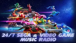 🔵 S Sonic Live Stream Chat | 24/7 Sega & Video Game Music Radio 🎶