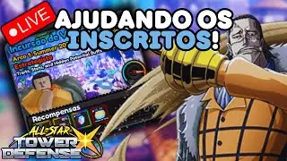 🔴ASTDX AO VIVO!! AJUDANDO INSCRITOS NA RAID SUMMER NO ALL STAR TOWER DEFENSE X NO ROBLOX