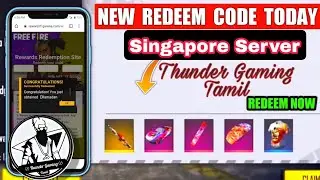 Permanent Gun Skin And bundle Redeem Code || Singapore Server Redeem Code || 4th Singapore  Code