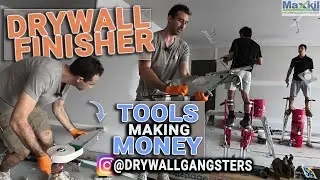 Pro Drywall Plastering Tips & Tools That Earn Him THOUSANDS!