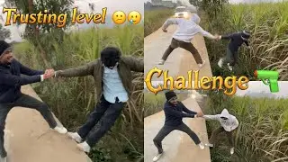 Trust level 😂 challenge 🌹! mera sathnhi kyu☹️🥲
