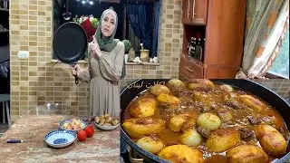 وجبه غداء غير ملبكه تتحضر بدون مجهود لذيذه جدا سهله سريعه
