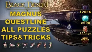 FREE PEN & 15 DAY VALUE PACK MAGNUS FULL GUIDE BLACK DESERT ONLINE ( PART 8 )