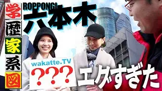 【旧帝・医・海外】えっ？マジで...？六本木で学歴家系図を聞いたらバケモンすぎて震えました。【wakatte TV】#1364