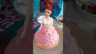 Princess Cake Decorating Ideas to Make Your Cake Stand Out#cake #barbiedoll #shortsvideo #ytshort