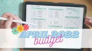 Budget With Me | April 2022 | Monthly Budget | Debt Free Journey