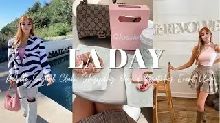 Matches Fashion Event, Revolve Social Club Pop-up & Shopping Vlog in Beverly Hills