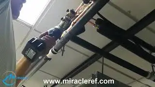 How to use electric propress tool to install the AC without fire | high-efficiency way to install AC