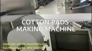Round Cotton Pads Machine| Round Cotton Pads Cutting Machine| Round Cotton Pads Making Machine