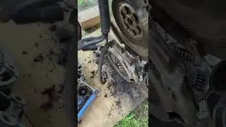 clutch work in the grass. #mazda3 #clutch #projectcar