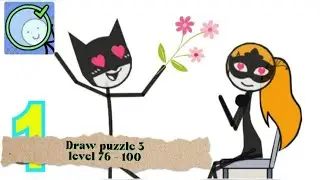 Draw Puzzle 3: Missing Part (WEEGOON) - All Level 76-100 ANSWERS - Android Gameplay Walkthrough