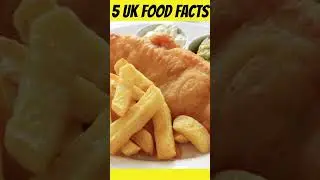 5 UK Food Facts You Wont Believe #food #foodie #uk #short  #youtubeshorts