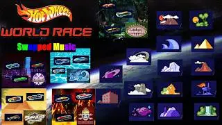 Swapped Music Hot Wheels World Race (PS2) - All Cars And Tracks