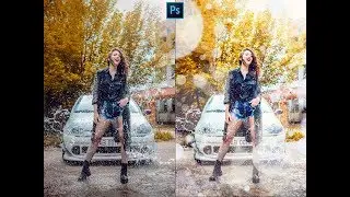 Water Drop Effect Photoshop Tutorial