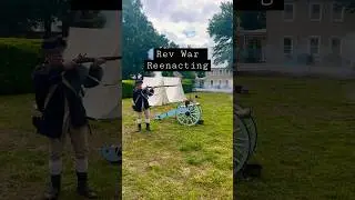 #revwar #brownbess #reenacting #revolutionarywar #musket #cannon #flintlock #shorts #fpv #history