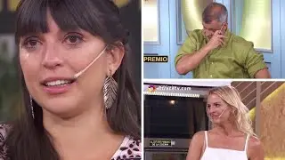 Felicitas Pizarro se despidió de El gran premio de la cocina para recibir a su hijo