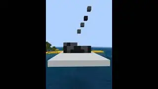 Minecraft Falling Pixel Art Enderman! |#shorts