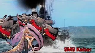 Обзор на SMS Kaiser в WarThunder mobile