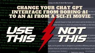 Changing OpenAI ChatGPT Interface: How to Create a Futuristic Matrix-Style Look with CSS