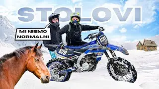 VOŽNJA MOTORA PO EXTREMNIM USLOVIMA, ZAGLAVILI SE U SNEGU !!! VLOG EP1