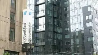 Twitter headquarters on market street San Francisco