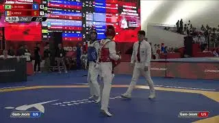 225 Round of 16 Men  51kg BRA G  DA SILVA  MDA A  ROSCA