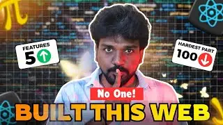 🚀 I Built Something NO ONE Has Ever Made! | React TypeScript Math Web App Tamil 🔥