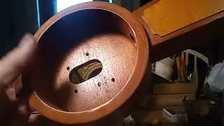 Repairing a banjo clock made in Germany in 1957 by the Endura Time Co 20220130 143213