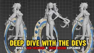 Deep Dive in Kuro's Art! Why Characters Have 'Sub-Weapons' & The Truth Behind Scene Design in Wuwa