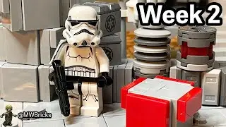 Building an Imperial Base on Naboo in Lego | Week 2 - Crates and Minifig Accessories