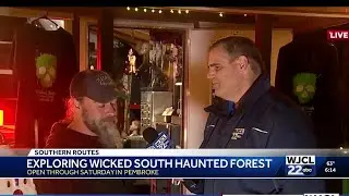 Morning News Team visits Haunted Forest
