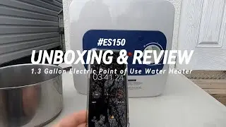 Full Review | ThermoMate Mini Tank electric water heater heats up in 6 minutes?