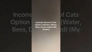 Incorrect Sound of Cats Option Collection 2 (My Version)