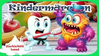 😱🍓 Früchte in Gefahr! Wie wir Karl & Karla Karies besiegen! 🦷 | Kindergeschichten | @gschichtliland