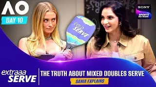 Men vs Women Serve &ndash; Sania Explains! | extraaa Serve | Australian Open Tennis Talk