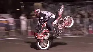 Amateur Motorcycle Stunt Show Highlight Video (No Music)