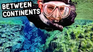 SWIMMING BETWEEN CONTINENTS (the clearest water on planet earth)