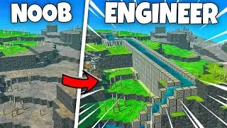 Engineering a HUGE AQUADUCT in Timberborn!