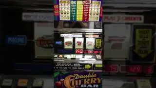 Big hit on Double Cherry Bars Slot Machine