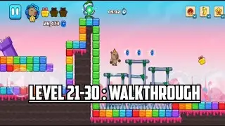Capybara Adventure Funny Land Level 21-30 | Capybara Adventure Funny Land | Capybara Adventure Game