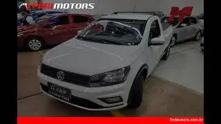 VOLKSWAGEN SAVEIRO 1.6 MSI TRENDLINE CS 8V 2021 FLEX - FindMotors.com.br #vw #volkswagen #saveiro
