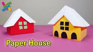 Paper House | DIY Miniature Origami House | A Creative Craft Project