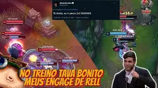 RED BERT REAGINDO AO LOUD BUGANDO O JOGO E BLITZ COREANO - CBLOL DA ZUEIRA | BRONZIOCRE