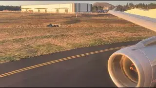 Morning Departure out of Hobart | Jetstar | Airbus A321